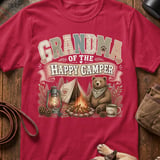 Grandma Of The Happy Camper Tee thumbnail 4