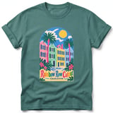 Rainbow Row Cutout ~ Comfort Colors Premium Tee thumbnail 8