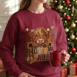 Howdy Fall Highland Cow Tee thumbnail 12