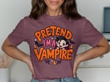 Pretend I'm a Vampire Tee thumbnail 2