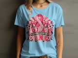 Courage Looks Good In Pink Faux Patchwork Tee thumbnail 13