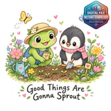 Good Things Are Gonna Sprout Clipart thumbnail 1
