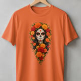 Floral Sugar Skull Catrina Tee thumbnail 3