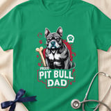 Proud Pit Bull Dad Tee | Pit Bull Dad Shirt | Pittie Dad Gift | Dog Dad Apparel thumbnail 9