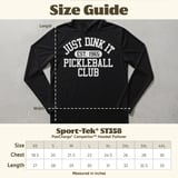 Pickleball Sport-Tek Performance Hood, Just Dink It Est. 1965 Pickleball Club Graphic, Lightweight Hoodie thumbnail 8