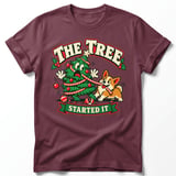 The Tree Started It Corgi Tee thumbnail 4