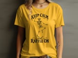 Keep Calm and Rattle On Tee thumbnail 15