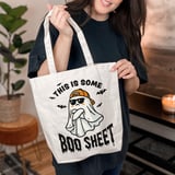 This Is Some Boo Sheet Tote Bag thumbnail 9