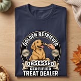 Golden Retriever Treat Dealer Tee thumbnail 2