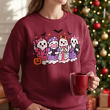 Spooky Ghost Nurse Squad Tee thumbnail 12