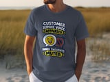 Customer Service Voice Activated Tee thumbnail 3