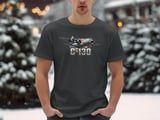 C-130 Hercules Aircraft Military T-Shirt, Patriotic American Flag Plane Tee, Air Force Veteran Aviation Enthusiast Gift Shirt thumbnail 7