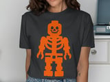 Block Skeleton Halloween Graphic Tee thumbnail 13