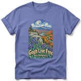 Gogh Live Free ~ Comfort Colors Premium Tee thumbnail 10
