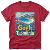 Gogh Tasmania ~ Comfort Colors Premium Tee thumbnail 2