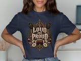 Loud and Proud Football Tee thumbnail 8