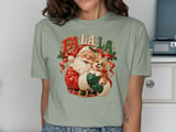 Fa La La Santa Corgi Tee thumbnail 3