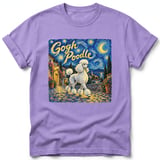Gogh Poodle ~ Comfort Colors Premium Tee thumbnail 6