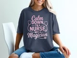 Nurse, Not a Magician Graphic Tee thumbnail 4