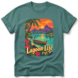Lagoon Life ~ Comfort Colors Premium Tee thumbnail 8