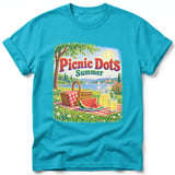Picnic Dots ~ Comfort Colors Premium Tee thumbnail 5