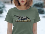 C-130 Hercules T-Shirt, Military Plane Tee, Air Force Gift, Aviation Lover, Veteran Day Apparel, Pilot Gift for Him thumbnail 8