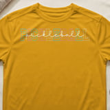 Pickleball Sport-Tek Performance Tee, Pastel Collegiate PICKLEBALL pickleball Typography, Court Apparel thumbnail 3