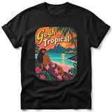 Gogh Tropical ~ Comfort Colors Premium Tee thumbnail 1