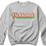 Pickleball Gildan Crewneck Sweatshirt, Pickleball, Court Warm Up Layer for Chilly Morning Matches and Lounge thumbnail 7