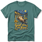 Gogh With the Flow ~ Comfort Colors Premium Tee thumbnail 8