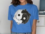 Axolotl Yin Yang Balance T-Shirt thumbnail 10