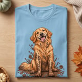 Muddy Golden Retriever Worth It Tee thumbnail 8