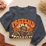 Pretend I'm A Zombie Tee thumbnail 10