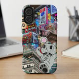 Tokyo Neon Collage Anime MagSafe® Phone Case thumbnail 6