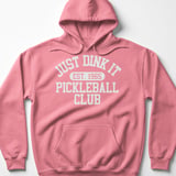 Pickleball Gildan Fleece Hoodie, Just Dink It (Est. 1965) Pickleball Club, Warm Winter Court Pullover thumbnail 11