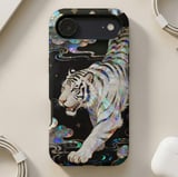 Mother of Pearl Tiger MagSafe® Phone Case thumbnail 4