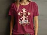 Gather In Grace Floral Cross Tee thumbnail 5