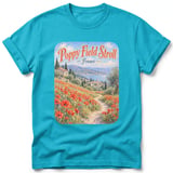 Poppy Field Stroll ~ Comfort Colors Premium Tee thumbnail 5