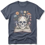 Botanical Skull Book Tee thumbnail 5