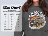 Waggy Gone Wild T-Shirt, Classic Wagpneer , SUV Car, Off Roading Tee, Cool Graphic Tee, Automotive Apparel, Funny T Shirt Gift thumbnail 5