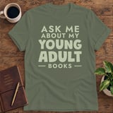 Ask Me About My Young Adult Books Softstyle Tee thumbnail 8
