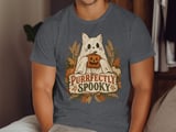 Purrfectly Spooky Ghost Cat Tee or Sweatshirt thumbnail 19