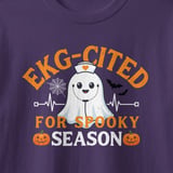 EKG-Cited For Spooky Season Tee thumbnail 3