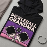 Pickleball Sport-Tek Performance Hood, Pickleball Grandma Like A Regular Grandma Only Way Cooler, Lightweight Hoodie thumbnail 7