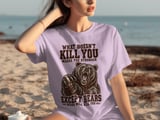 Except Bears Bears Will Kill You Tee thumbnail 3