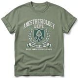 Vintage Anesthesiology Dept Tee thumbnail 2