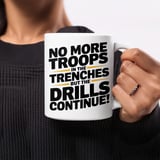 Vasectomy Gift Mug – No More Troops in the Trenches thumbnail 5