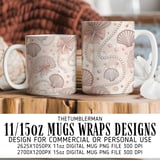 Coquette Pearl & Seashell Digital Pattern Size Bundle Png thumbnail 4