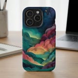 Celestial Papercut Clouds MagSafe® Phone Case thumbnail 2