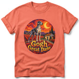 Gogh Great Dane ~ Comfort Colors Premium Tee thumbnail 4